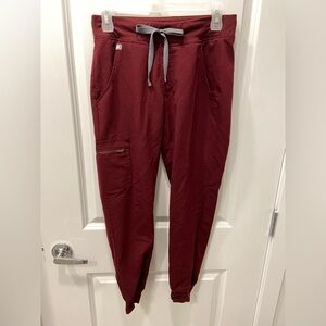 FIGS Regular-Waisted Zamora - Burgundy
